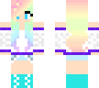 rainbow girl