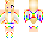 rainbow girl