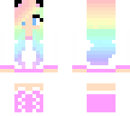 rainbow girl