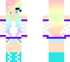 rainbow girl