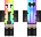 rainbow girl edit