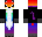 rainbow music dog