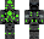 robot warrior complete green