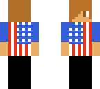 amercian flag boy