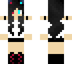 black hair instead