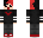 black red hair boy