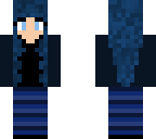 blue girl