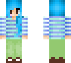 blue girl