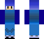 blue person