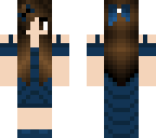 blue summer girl