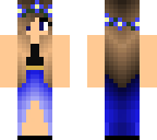 cute blue dress