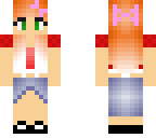 cute girl red