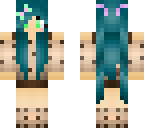 cute turquoise girl