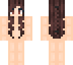dark brown hair