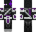 enderman warrior with eyepatch