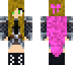 girl warrior with pink cape