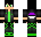 green and purple pokemon trainer