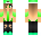 green girl