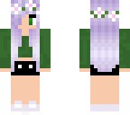 lavendar and green