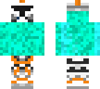 orange stormtrooper with light blue jacket