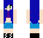 pretty blue girl