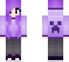 purplicious hoodie girl