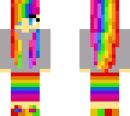rainbow girl