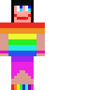 rainbow girl