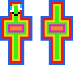 rainbow man