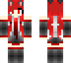red hatsune miku