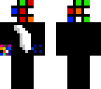 rubiks cube man