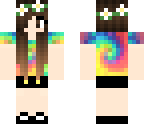 tye dye girl edit