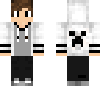 white cool hoodie