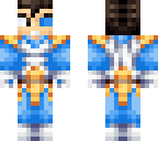 with blue vegeta