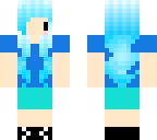 blue chibi girl