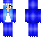 blue dino gurl