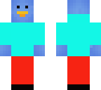 blue duck with hood edited
