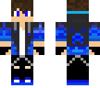 blue fire hoodie