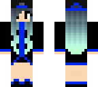 blue girl