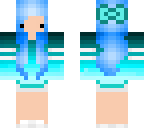 blue hair