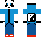 blue panda
