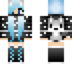 blue wolf girl