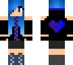 blur haired girl