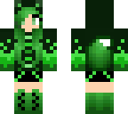 cute green elemental