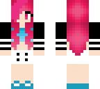 cute pink and blue girl