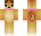 edited girl dog