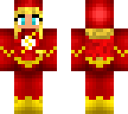 flash girl blonde