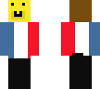 french lady flag men