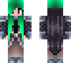green hair