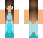 light blue dress